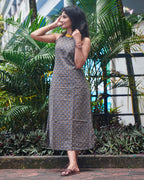 Dusky Yellow Dress