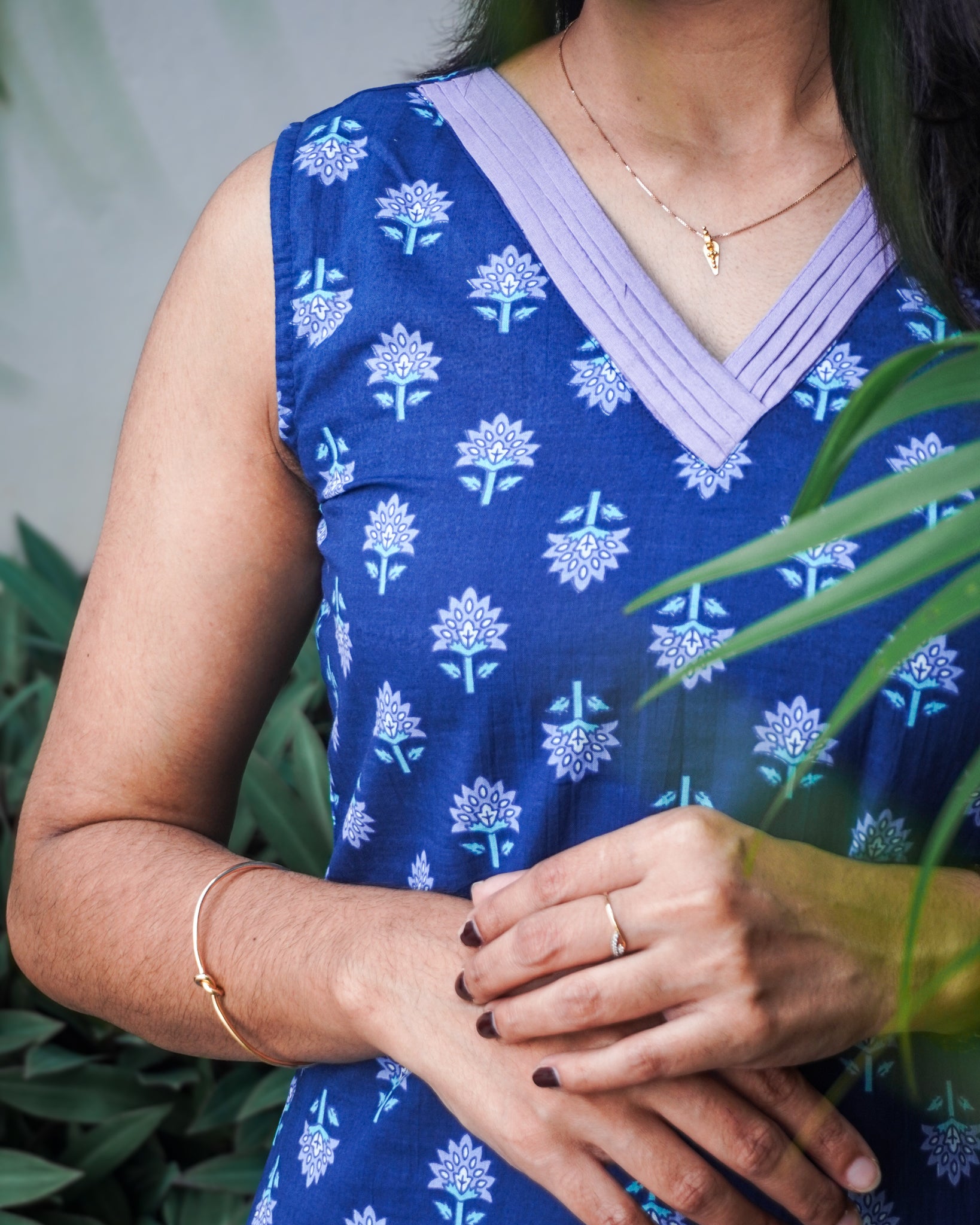 Sapphire Serenity Dress