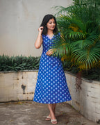 Sapphire Serenity Dress