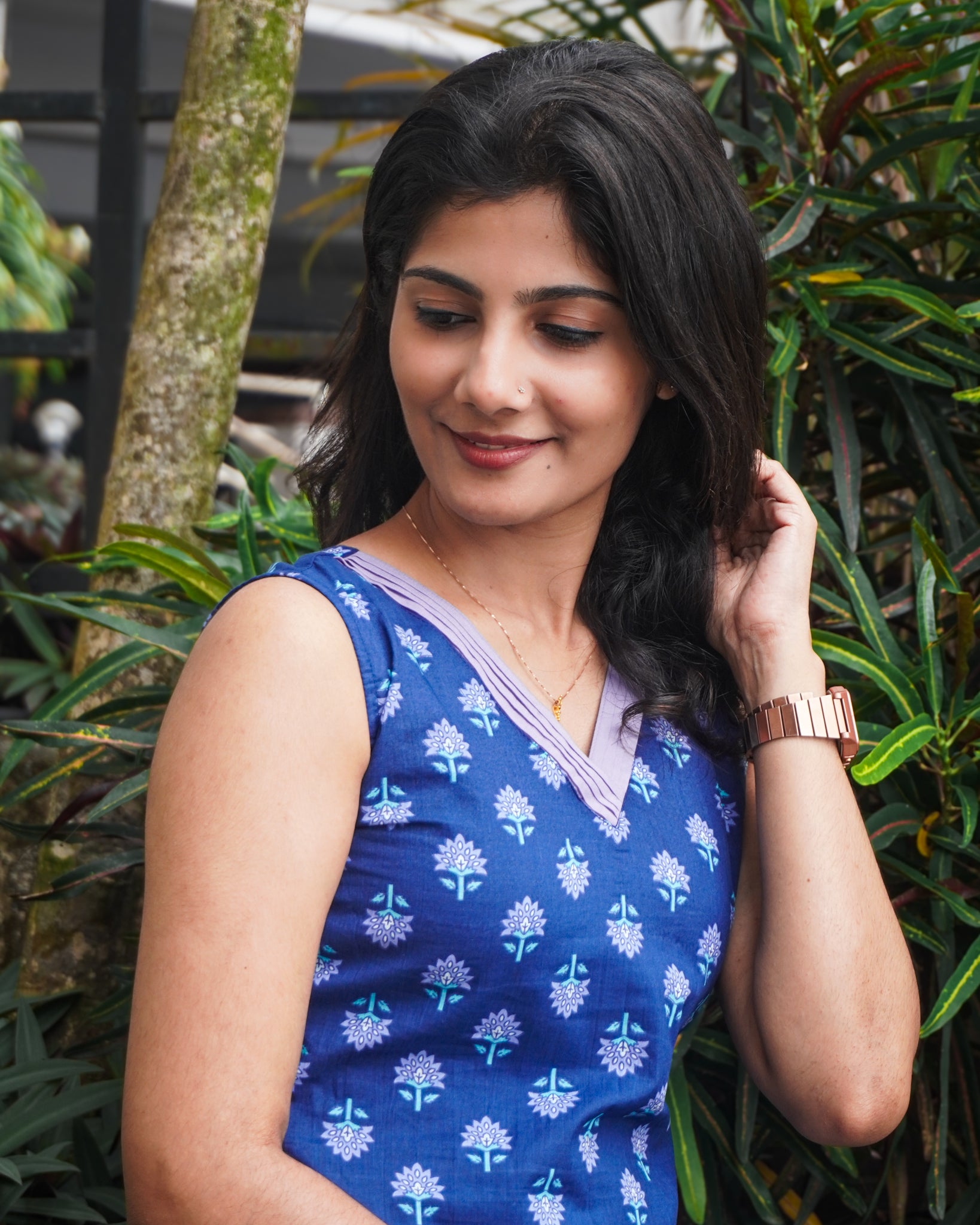 Sapphire Serenity Dress