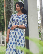 Ivory Indigo Co-ord Set