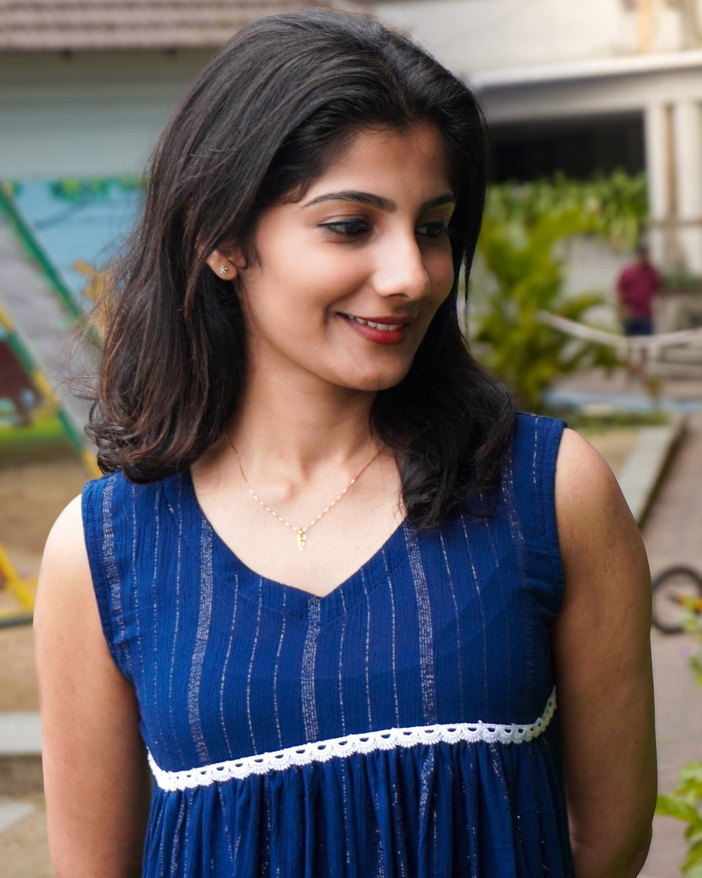 Frosted Midnight Dress