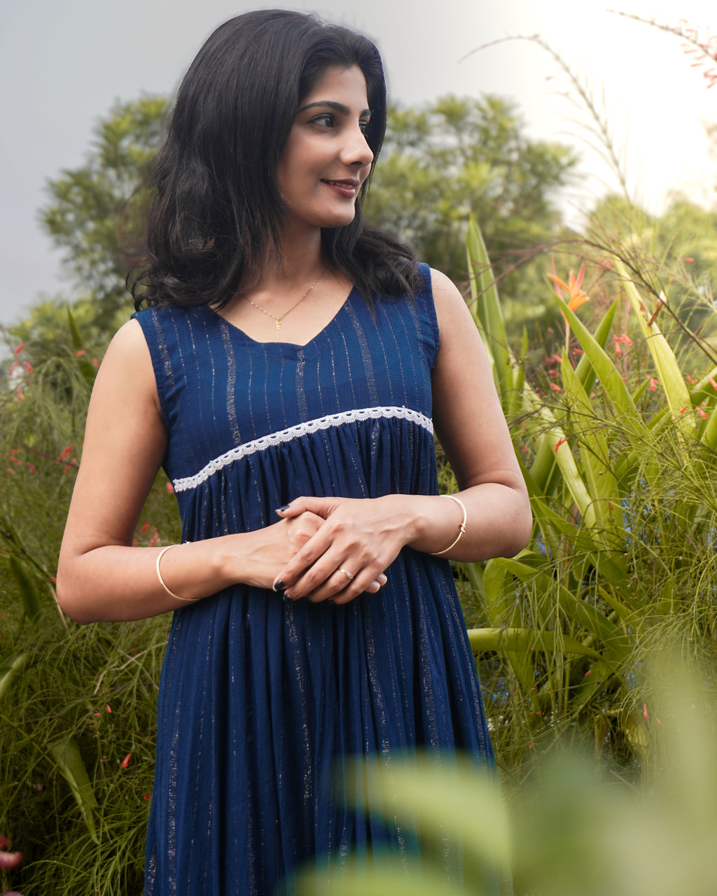 Frosted Midnight Dress