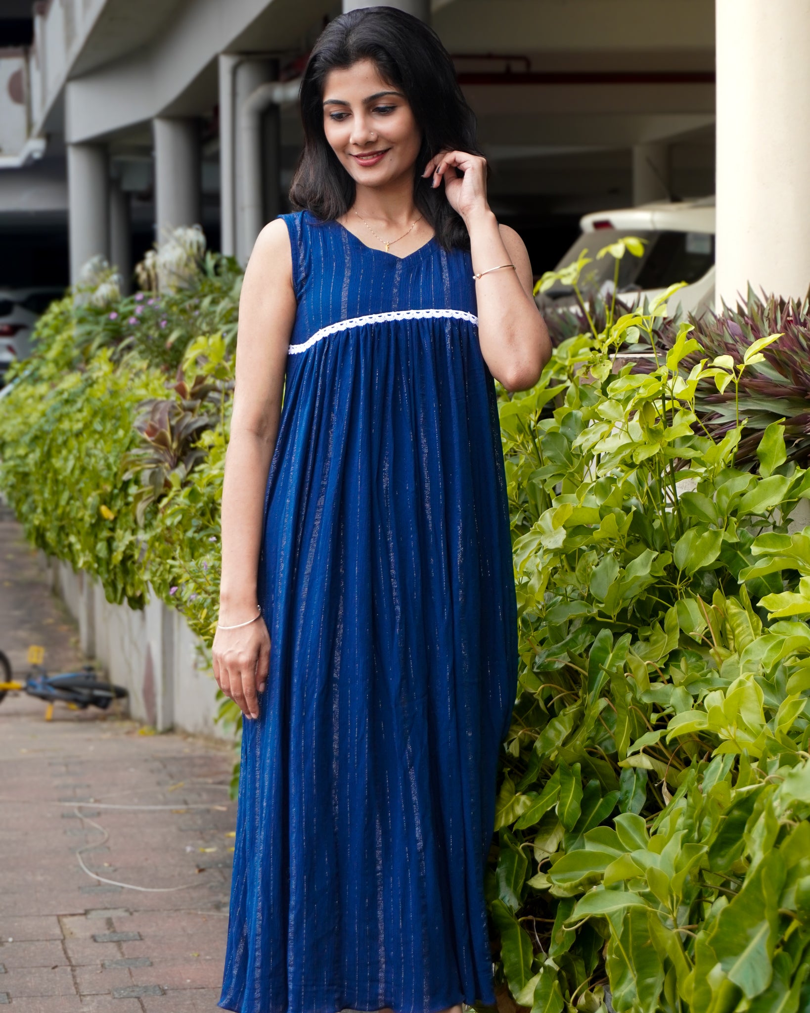 Frosted Midnight Dress