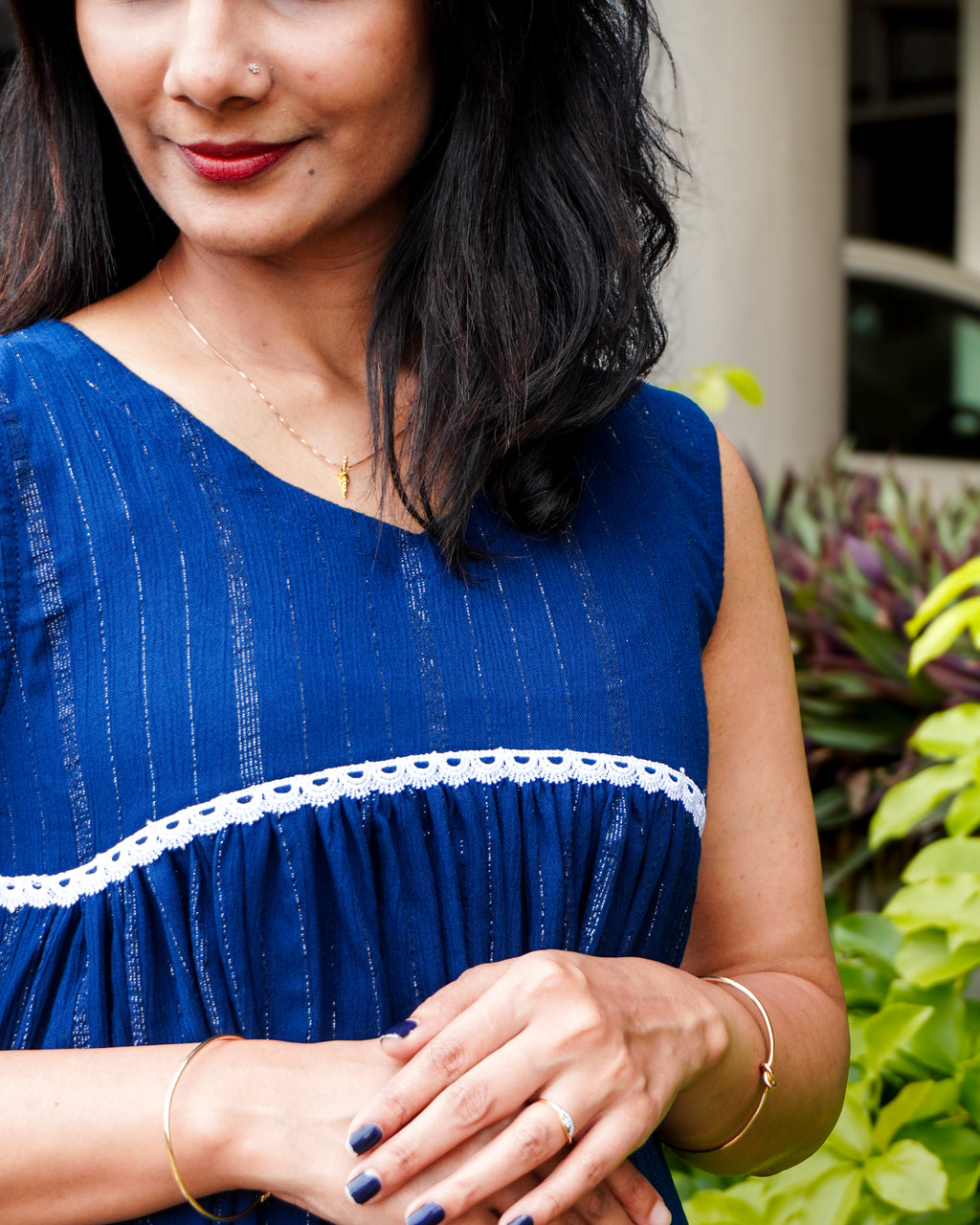 Frosted Midnight Dress