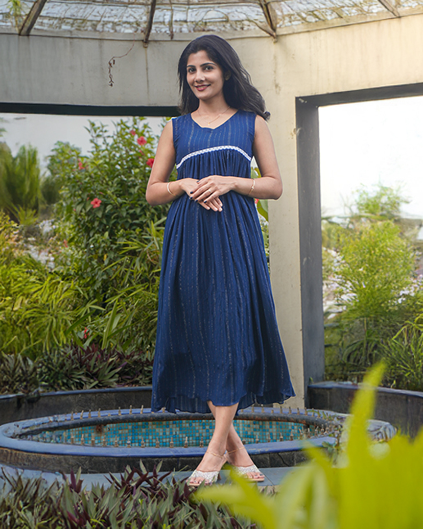 Frosted Midnight Dress